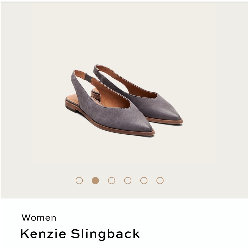 Frye Kenzie Slingback flat size 9.5